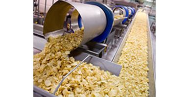 Potato Chips Centralized Feeding and Packing System